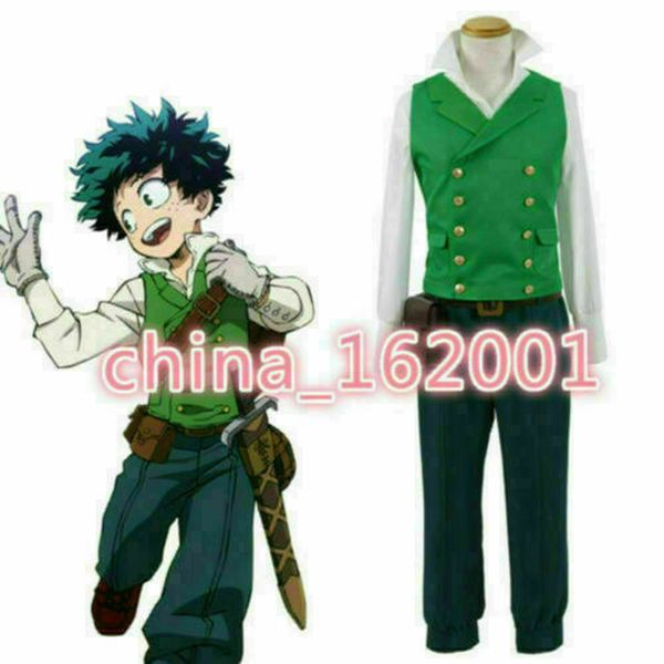 

мой герой аниме academia izuku midoriya deku хэллоуин косплей костюмы, Black;red