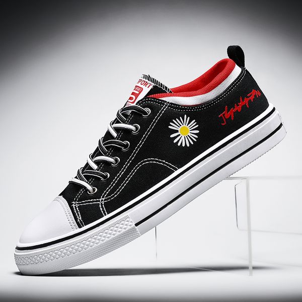 

men's casual shoes fashion children shoes breathable canvas men outdoor walking shoe low classic shoe 32 flat men