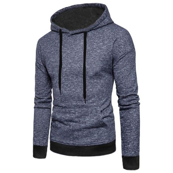 

slim men hooded sweatshirts casual cotton warm pullover autumn winter long sleeves moletom streetwear harajuku hoodies new, Black