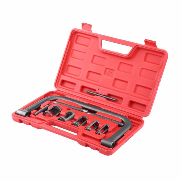 

overseas - vgeby 10pcs/set valve spring compressor kit removal installer tool for car van motorcycle engines spring compressor