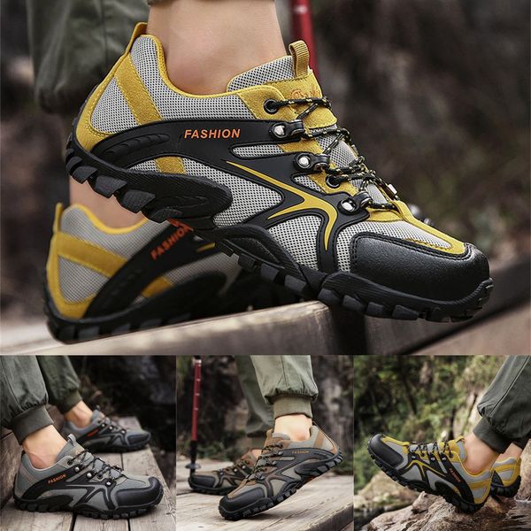 

men's non-slip hiking shoes breathable mesh shoes hiking leisure sneakers