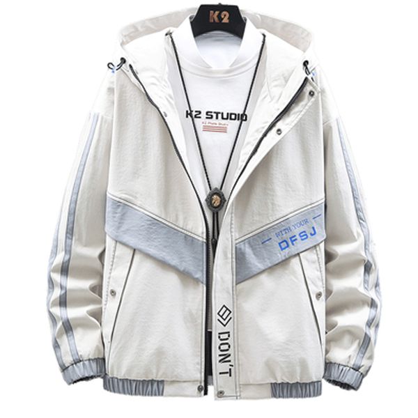 

men's jacket spring 2020 new korean trend wild casual handsome functional jacket, Black;brown