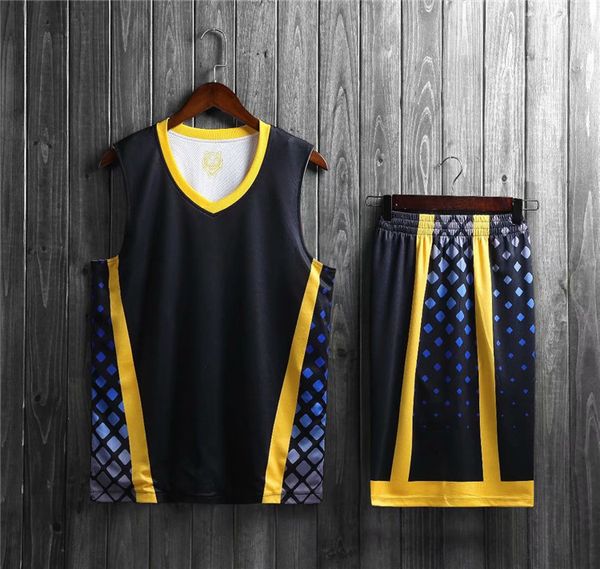 

New Style Basketball Uniform Sets Sports Jersey For Men 16