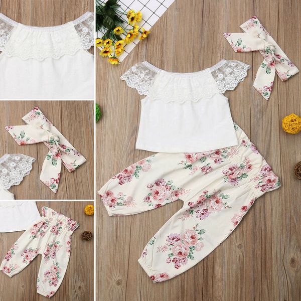 

Pudcoco Baby Girl Set 0-24M Autumn Newborn Baby Girls Tops Shirt Floral Pants Outfits Set Clothes 0-24M