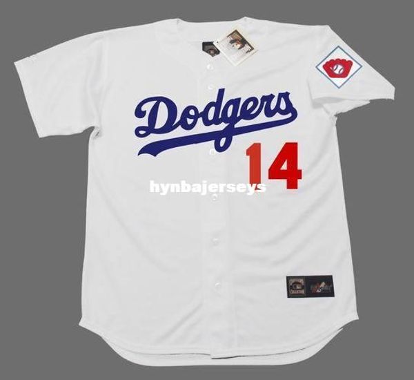 

custom gil hodges brooklyn stitched 1951 throwbacks home baseball jersey retro mens jerseys shirt, Blue;black