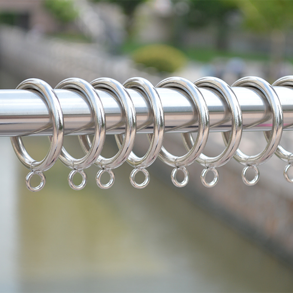 

12-pack sliding curtain clips hook pole curtain glider roman rings with eyelet