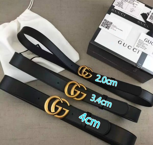 

selling new mens womens black belt genuine leather business belts pure gucci color belt pattern buckle belt for gift, Blue;gray