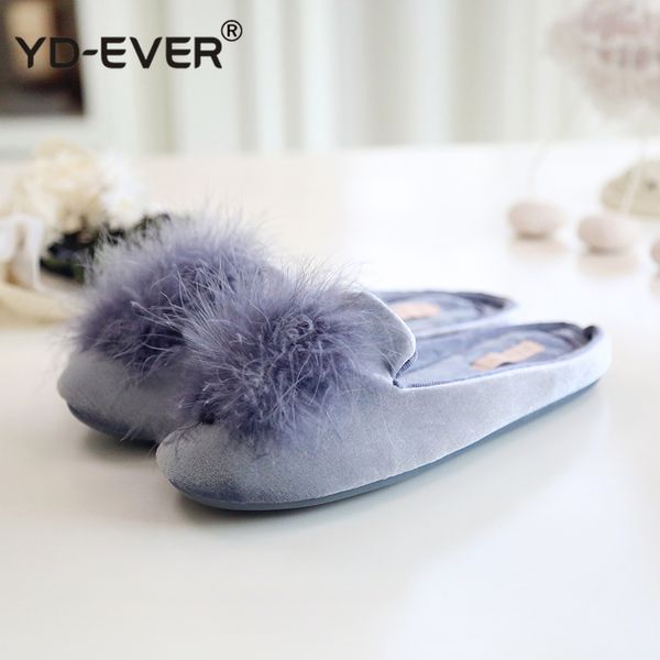 

cute women slippers home indoor women house shoes summer ladies slides, Black