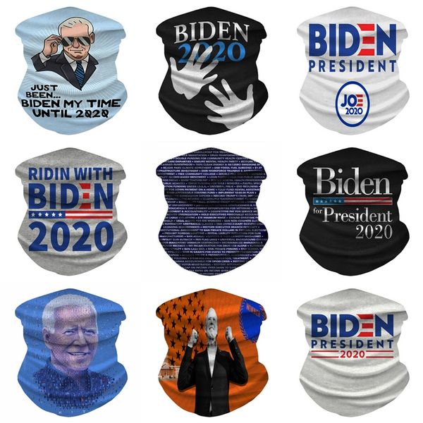 

2020 new half face biden mask mask festival skull masks horror scary party masks festive supplies mask #646, Black