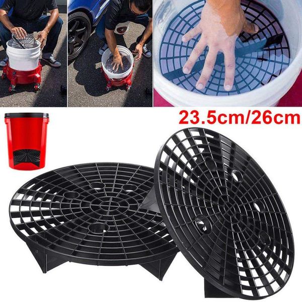 

2018 new 23.5/26cm car wash grit guard insert washboard water bucket filter scratch dirt water filter