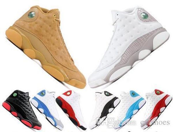 

13 mens basketball shoes gs hyper pink playoffs barons black cat chicago shoes 13s men sneakers us 7-13