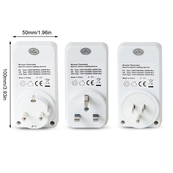 

celect remote control wireless rf plug in thermostat hydroponic kit -ccrc30f-kit wireless rf temperature controller