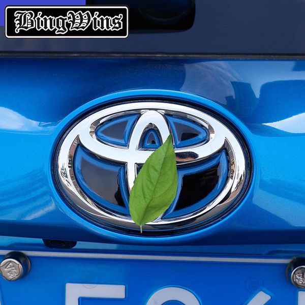 

beingwins car styling for rav4 14-19 car emblem grille fronrunk rear badge steering wheel