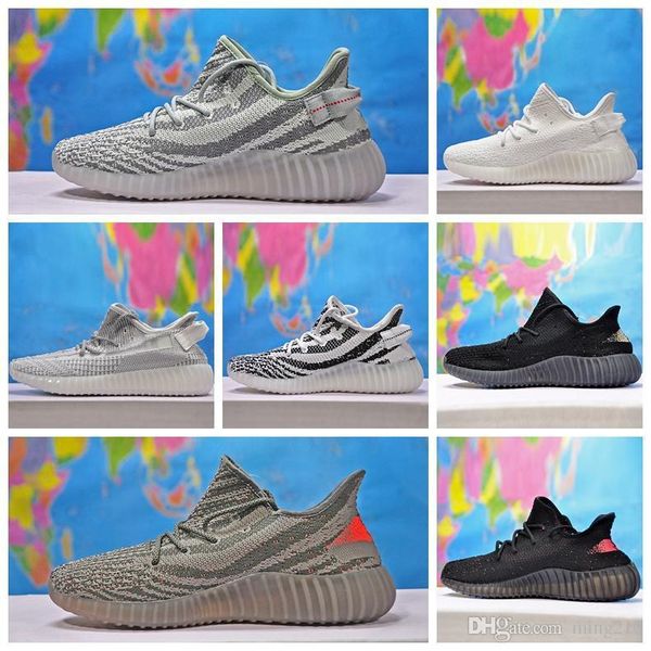

designer mens shoes women running shoes mens shoes sesame static 3m reflective blue tint zebra beluga 2.0 men women designer sneakers