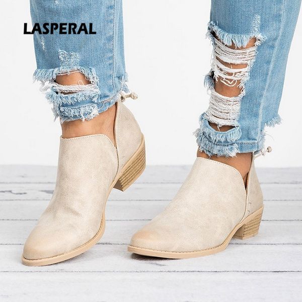 

vogue new autumn women boots female square heel slip on women high heels shoes pointed toe casual ladies fashion shoes, Black