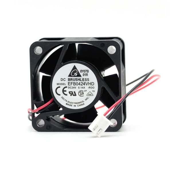 

new delta efb0424vhd 24v 0.14a 4cm 4020 frequency double ball bearing cooling fan
