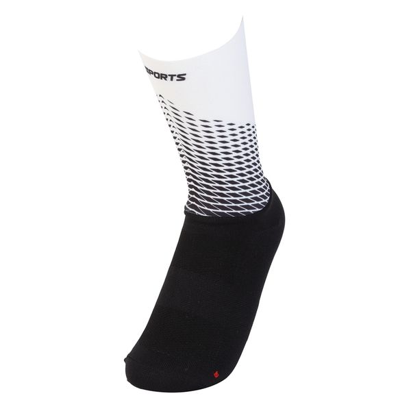 

cycling socks comfortable breathable soft wear-resistant antifriction anti-slip men women professional bike sock outdoor running, Black
