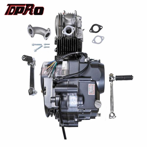

tdpro lifan 4 stroke 125cc engine motor motorcycle pit dirt bike start engines for xr50 crf50 xr70 crf70 ct70 st70 110cc