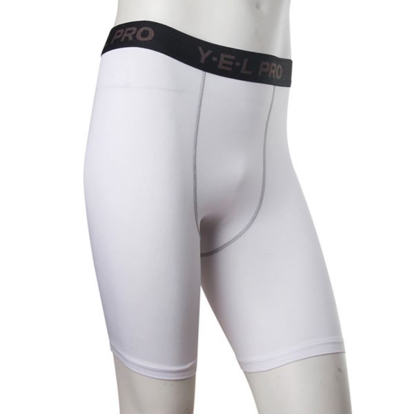 

screaming retail price mens thermal compression gym anthletic pants shorts tights sports fitness, Black;blue