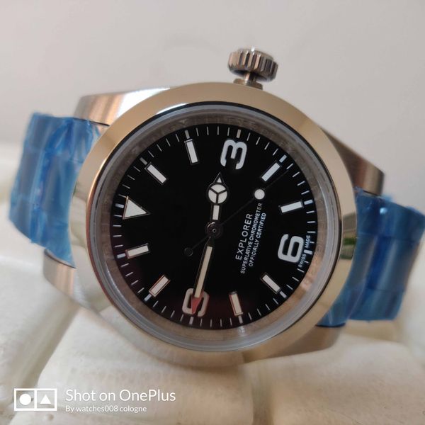 

Мужчины Высокое качество BP Наручные часы Explorer Sapphire 214270-77200 214720 39 мм Нержавеющая ст
