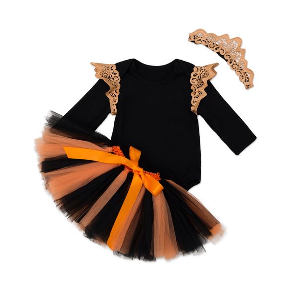 

девочки весна одежда новорожденный девочка одежда комплект осень весна длинным рукавом комбинезон наряд юбки костюмы, White