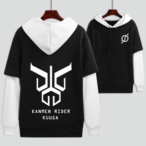 

new autumn winter fashion kamen rider ghost cotton hood fleeces hoodies ing, Black