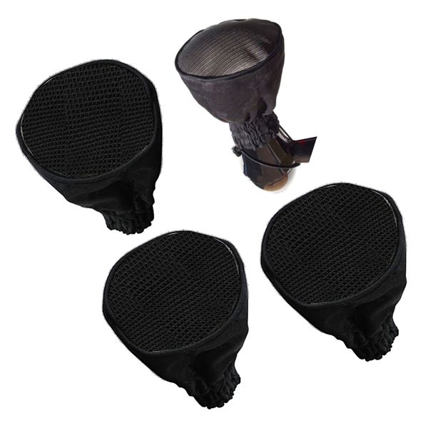 

3pcs canvas black universal hair dryer diffuser wind blower attachment cover