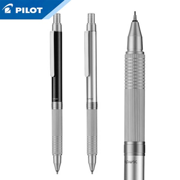 

1 piece pilot automac hat-3sr automatic pencil 0.5 mm automatic core metal material double-knock structure, Blue;orange