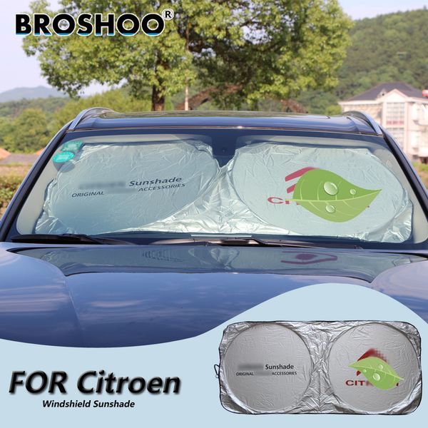 

broshoo car windscreen sunshade front window sun shade windshield visor cover for c3 c4 c5 picasso berlingo c2 ds3 ds5