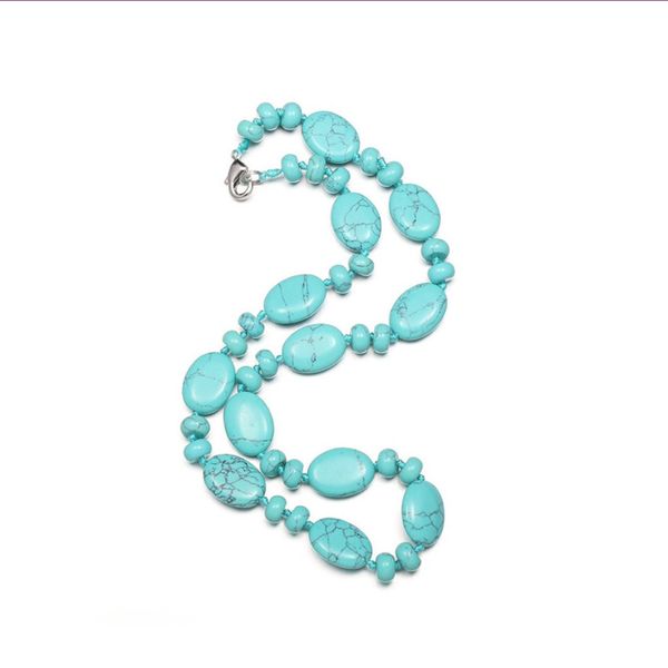 

5 шт посеребренная геометрический зеленый бирюзовый камень колье бусы цепи подвеска вишневый кварц этническом стиле ювелирных изделий, Silver