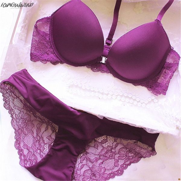 

women bra push up lolita lingerie underwire underwear sets plus size women panty underwire seamless bra and set purple white red bras, Red;black