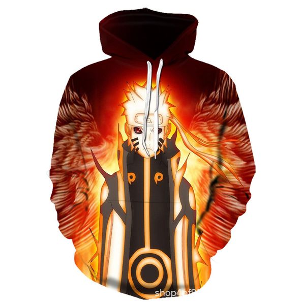 

new 3d hoodies sasuke pritned sweatshirts men/women sweatshirt hooded men tracksuits brand hooded jacket, Black