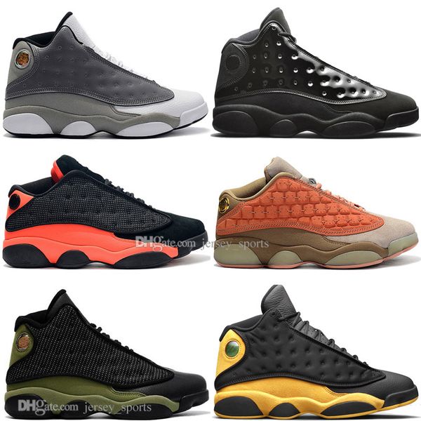 

2019 new 13 13s cap and gown terracotta blush mens basketball shoes chicago love respect flints bred men sports sneakers designer trainers