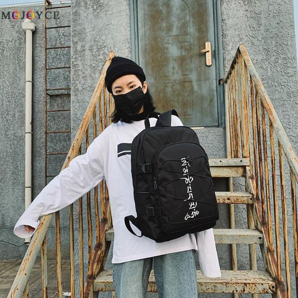 

casual oxford cloth backpack large capacity student girl shoulder schoolbag