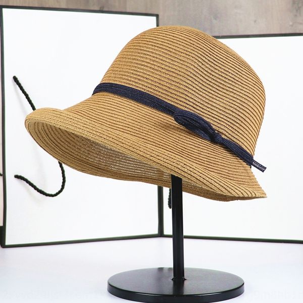 

hepburn wind sun female bucket bucket foldable basin literary fisherman simple sun hat leisure hat, Blue;gray