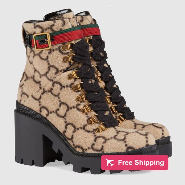 

wool ankle boot beige/ebony women boots lug soled heeled booties lace-up with eyelets women's winter boots 11, Black