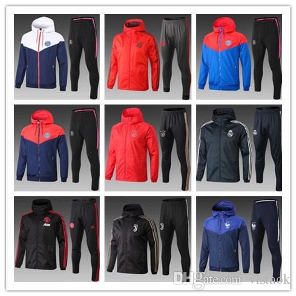 

Top quality 2018 2019 Real Madrid adult 18 19 Paris wearing a hat ayern sportswear top quality
