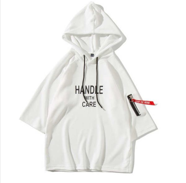 

2020 mens designer brand t-shirt 2020 summer new fashion middle sleeve single color t-shirt, White;black