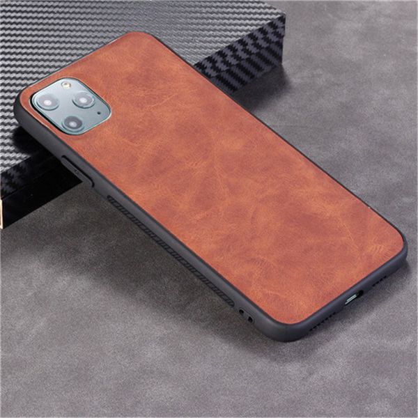 

luxury fashion tpu+pc case for iphone 11 11pro 11pro x 8 7plus business leather pc+tpu case cover ing