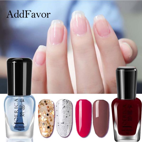 

addfavor black white nude nail polish varnish lacquer nail art design peel off gel polishes for manicure fast dry 7ml