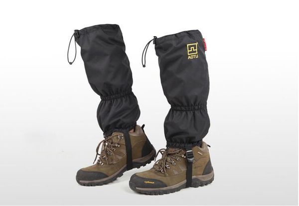 

outdoor foot sleeves waterproof windproof hiking climbing skiing snow cover legging gaiters boot cover motorcycle leg protector