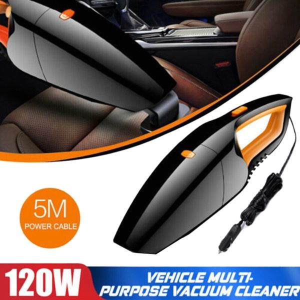 

12v 120w car portable vacuum cleaner wet dry handheld vacuum