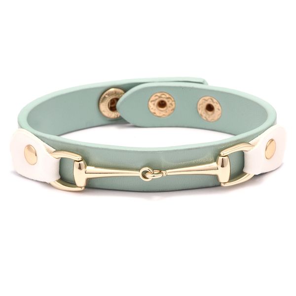 

fashion simple leather bracelet wholesale vintage charm bangles for men women handmade jewelry christmas gifts, Black