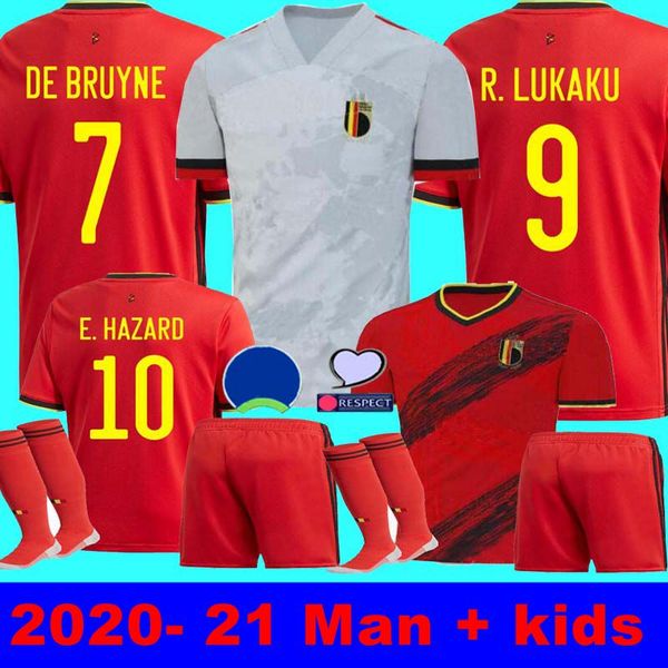 

2020 евро бельгия футбольные джерси дом вдали 2020 лукаку азар компани де брейне мертенса футбол джерси 20 21 взрослого мужчины дети футбол, Black;yellow