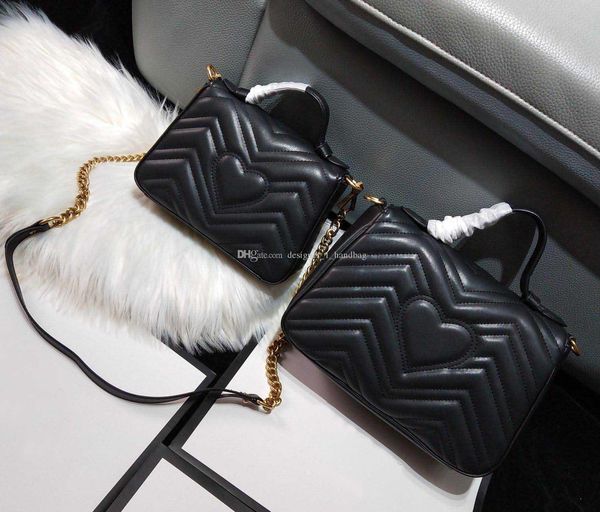 

luxury designer tote bag 2019 fashion love v wave messenger bag leather ladies shoulder bag