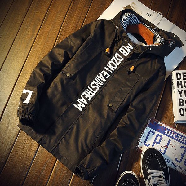 

2017 new men jacket, Black;brown