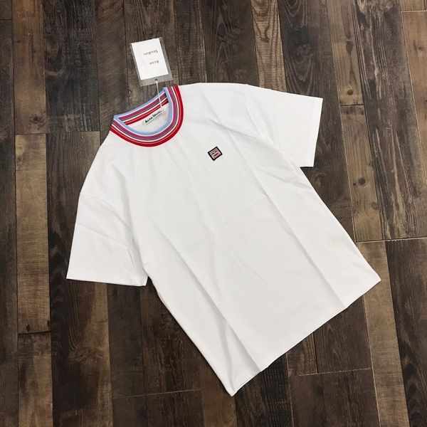 

2019 fashion women's t-shirts summer shirt for women tide short sleeve t shirts simple tees brand cotton blend shirt s-xl wholesale, White