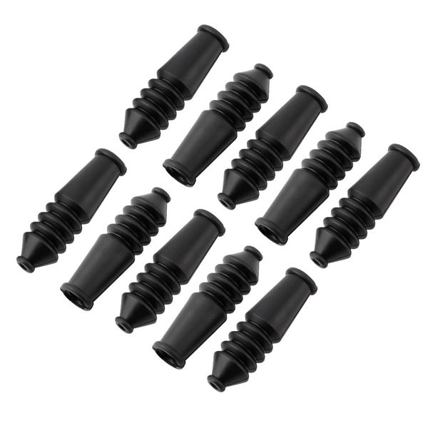 

10pcs mtb mountain bicycle v brake cable rubber boot protection sleeve cover