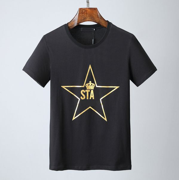 

fashion mens t shirt summer t shirt mens stylist t shirt hip hop men women black short sleeve tees size s--3xl, Gray