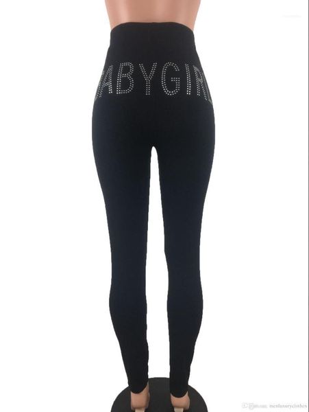 

black leggings female wear casual yoga sports pants babygirl womens skinny pants women designer, Black;white